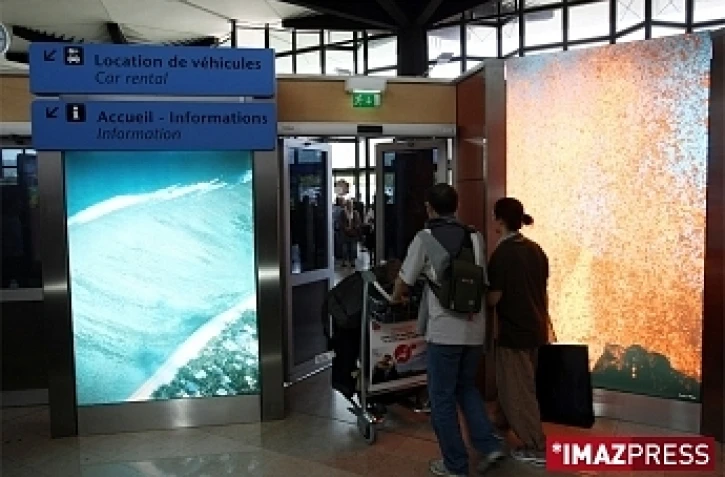 Jeudi 20 août 2009 Présentation des nouveaux aménagements de l'aéroport Roland-Garros