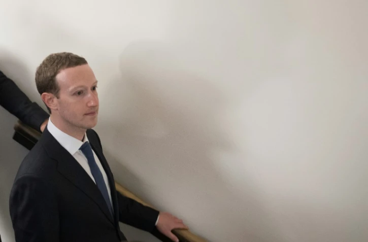 Mark Zuckerberg au Congrès à Washington le 9 avril 2018