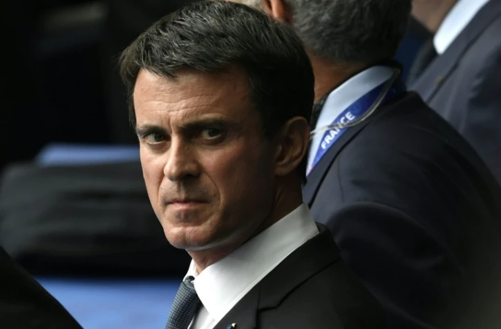 Le Premier ministre Manuel Valls, le 27 juin 2016 à Saint-Denis près de Paris
