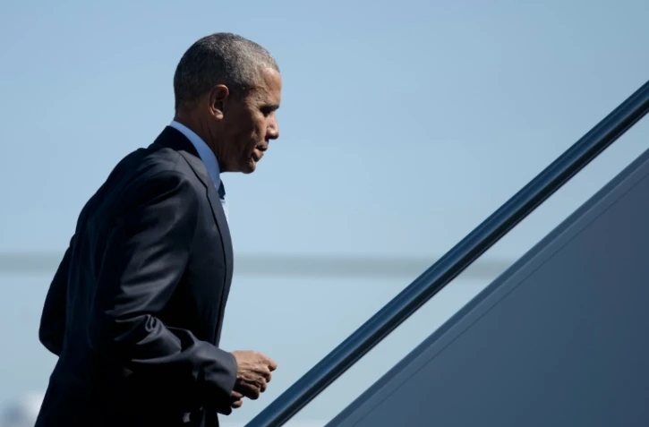 Le président Barack Obama, le 29 juin 2016 sur la base Andrews, près de Washington