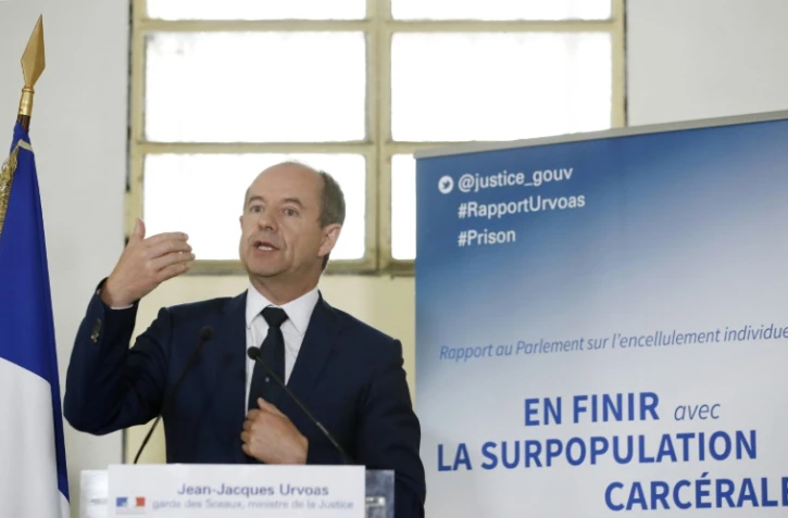 Le ministre de la Justice Jean-Jacques Urvoas, le 20 septembre 2016 à la prison de Fresnes