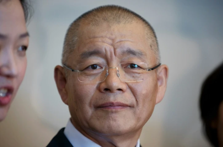 Le pasteur canadien Hyeon Soo Lim, relâché par la Corée du Nord après deux ans et demi de détention, le 13 août 2017 à Mississauga