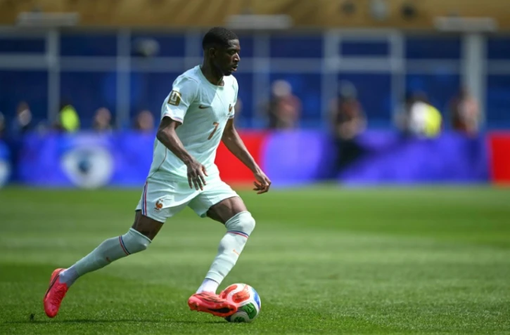 Ousmane Dembélé, auteur d'un triplé contre la Norvège (4-1) lors du Mondial, le 26 juin 2026 à Foxborough près de Boston
