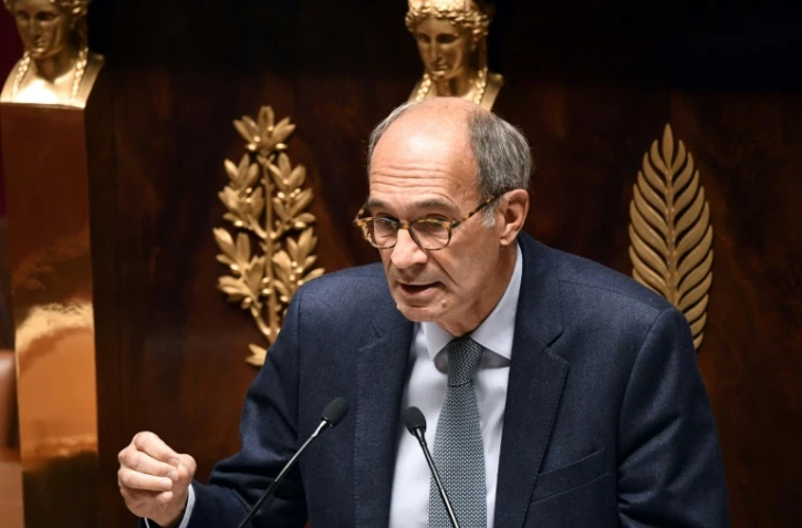 Le député LR et ex-ministre Eric Woerth à l'Assemblée nationale à Paris, le 12 octobre 2020