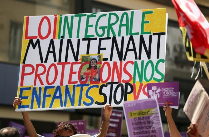 Manifestation contre les violences sexuelles faites aux femmes et aux enfants, le 4 juillet 2026 à Paris