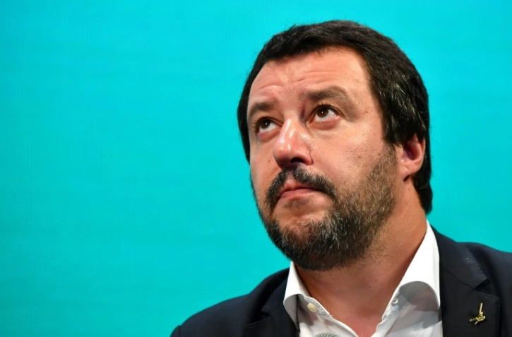 Le ministre italien de l'Intérieur Matteo Salvini le 13 juin à Rome