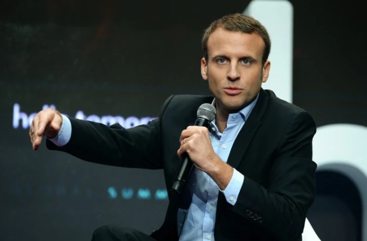 Emmanuel Macron le 14 octobre 2016 à Paris