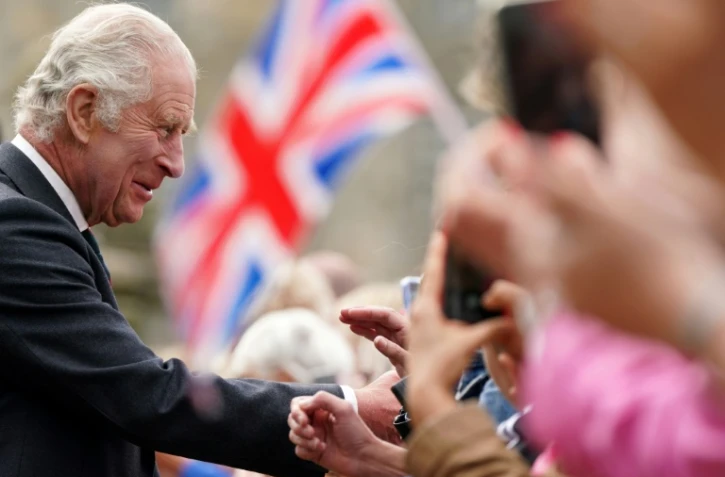 Le roi Charles III , le 3 juillet 2023 à Edimbourg, en Ecosse