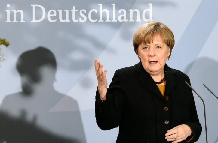 La chancelière allemande Angela Merkel à Berlin, le 7 décembre 2015