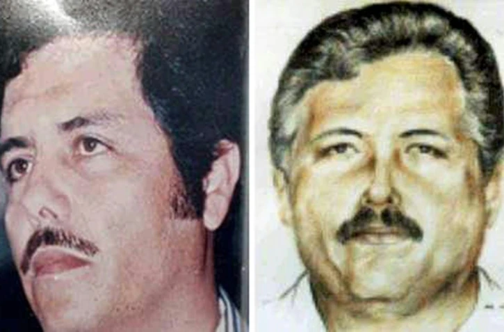 Images d'Ismael "El Mayo" Zambada Garcia fournies par les autorités mexicaines, le 1er août 2003