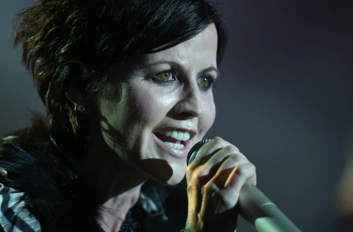Dolores O'Riordan du groupe irlandais The Cranberries au festival Cognac Blues Passion, à Cognac le 7 juillet 2016