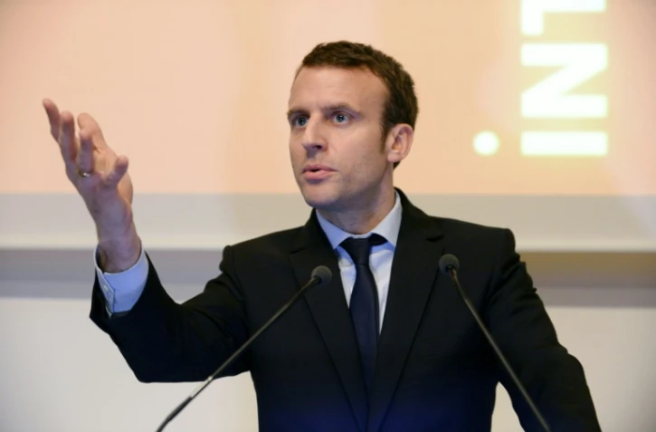 Emmanuel Macron le 7 avril 2016 à Paris