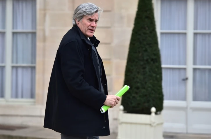 Stéphane Le Foll à l'issue du conseil des ministres le 25 janvier 2017 à l'Elysée à Paris