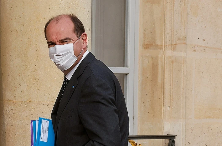 Jean Castex le 29 avril 2021 à l'Elysée