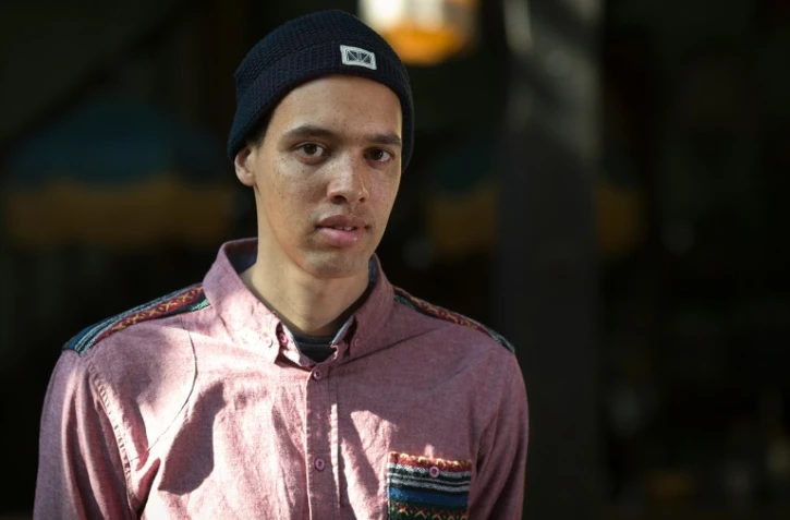 L'auteur-compositeur Gaël Faye le 24 mars 2014 à Paris