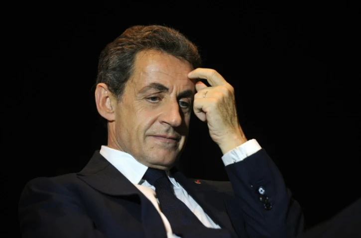 Le président du parti Les Républicains, Nicolas Sarkozy, le 8 décembre 2015 à Rochefort