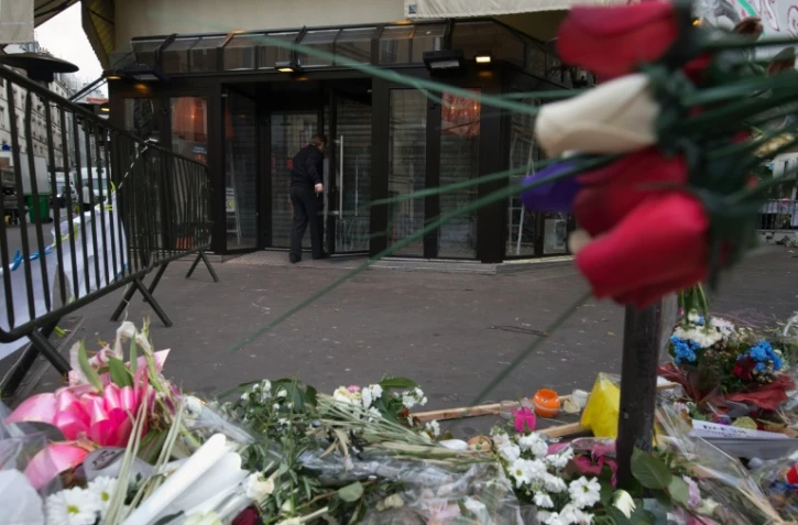 Le café "Bonne bière", un des sites des attentats du 13 novembre à Paris, le 2 décembre 2015