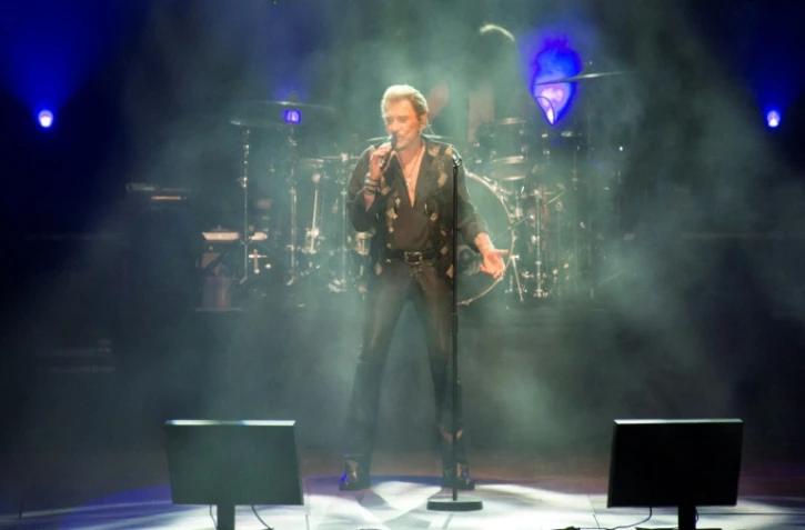 Johnny en concert à Nouméa le 29 avril 2016