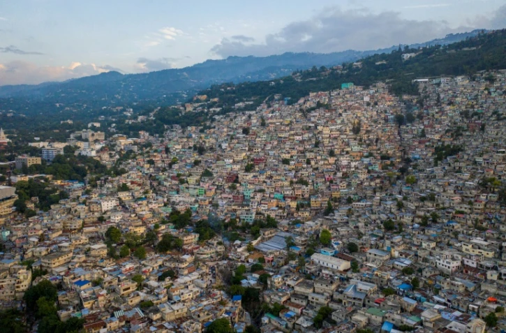 Un quartier de Port-au-Prince, en Haïti, le 27 octobre 2021
