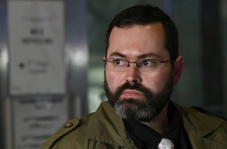 Le policier Xavier Crubezy le 27 janvier 2017, Ă Marseille