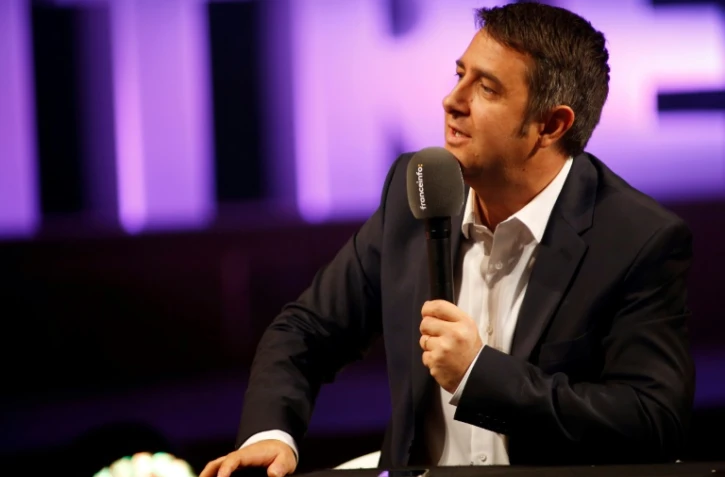 Laurent Guimier lors d'une conférence de presse à Paris, le 31 août 2016