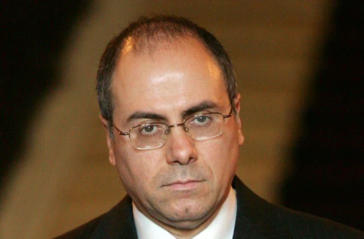 Le ministre israélien de l'Intérieur Sylvan Shalom , le 27 octobre 2005 à Paris