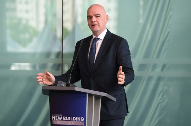 Le président de la Fifa, Gianni Infantino à Kuala Lumpur,le 30 octobre 2018.