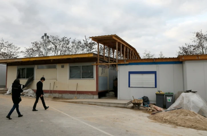 Vue partielle de la mosquée de Lagny-sur-Marne (Seine-et-Marne), le 2 décembre 2015