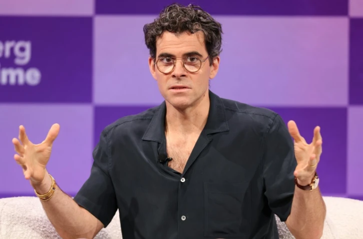 Le patron d'Instagram, Adam Mosseri, lors d'une conférence à Los Angeles le 9 octobre 2025