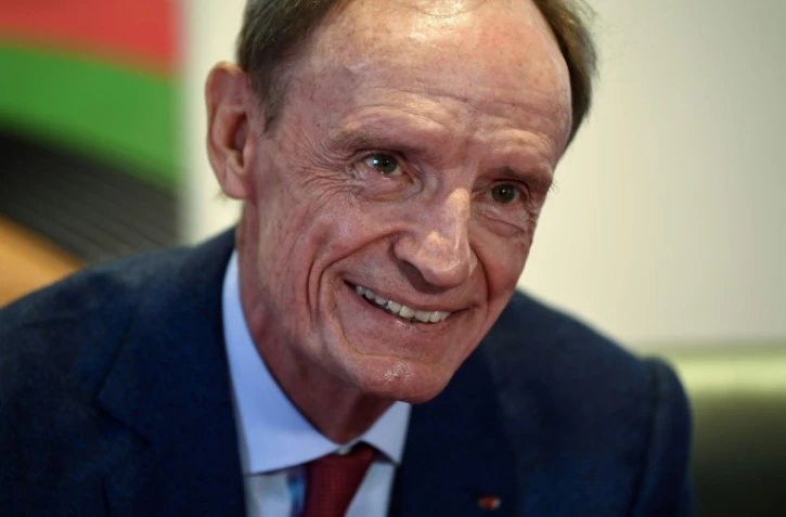 Le triple champion olympique de ski alpin en 1968, Jean-Claude Killy, le 5 février 2018 à Grenoble