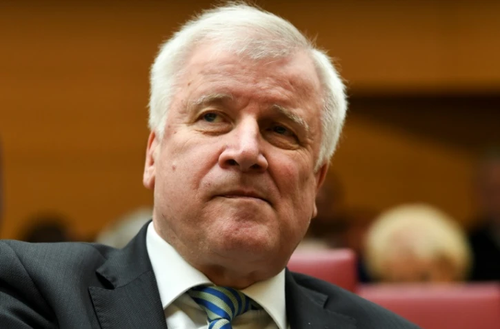 Le ministre allemand de l'Intérieur Horst Seehofer au parlement régional de Bavière à Munich le 16 mars 2018