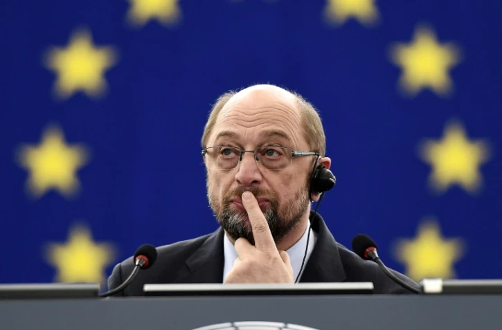 Le président du Parlement européen Martin Schulz à Strasbourg, le 21 novembre 2016