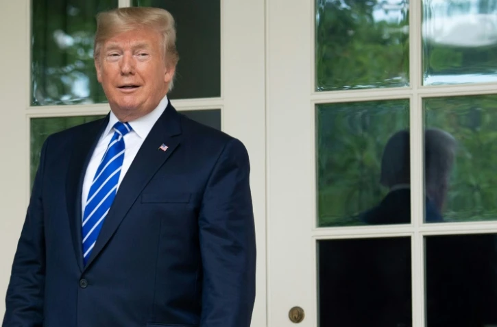 Donald Trump Ă la Maison Blanche le 31 juillet 2019