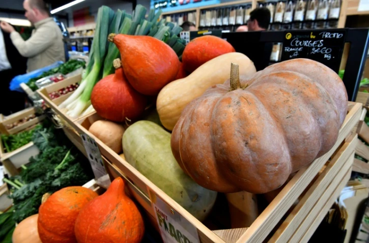 Des légumes "bio" vendus à Saintes, le 23 octobre 2018 en Charente-Maritime