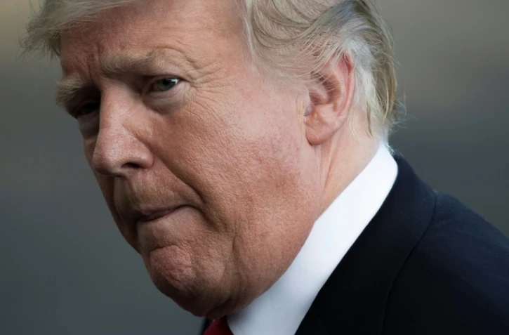 Donald Trump le 8 octobre à la Maison Blanche