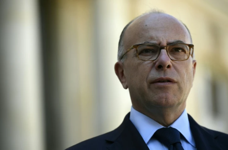 Le ministre de l'Intérieur Bernard Cazeneuve à Paris le 17 août 2016