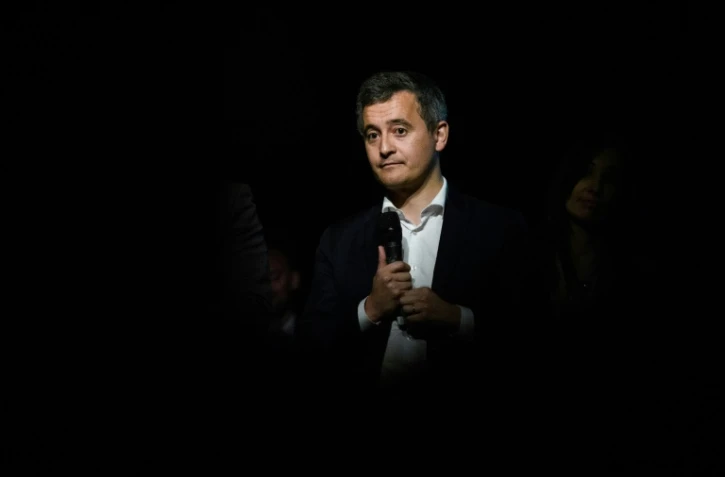 Le ministre français de l'Intérieur Gérald Darmanin à Marseille, le 12 mars 2022