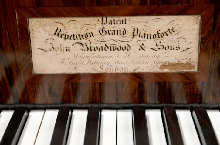 L'un des pianos anciens mis à disposition d'une trentaine de pianistes pour le concours Chopin sur pianos d'époque, le 4 septembre 2018 à Varsovie