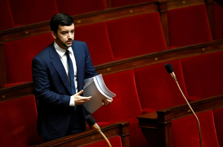 Le député du RN Jean-Philippe Tanguy à l'Assemblée nationale, à Paris, le 21 octobre 2024