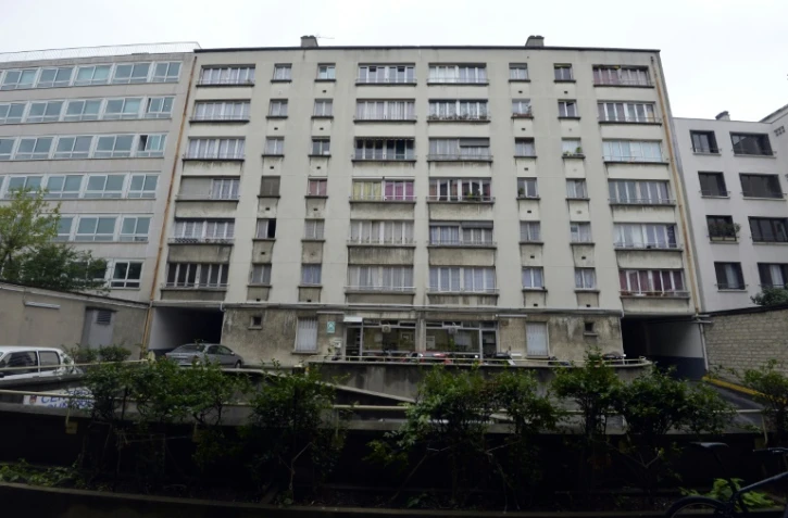 Vue en date du 13 septembre 2013 d'un immeuble HLM à Neuilly-sur-Seine