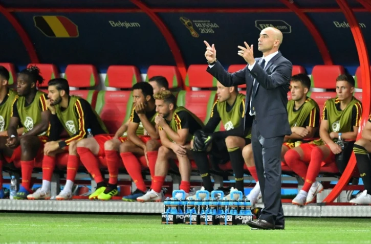 Le sélectionneur espagnol de la Belgique durant le quart de finale du Mondial face au Brésil, à Kazan, le 6 juillet 2018