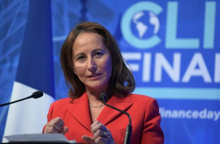 L'ancienne ministre de l'Environnement Ségolène Royal le 11 décembre 2017 au ministère de l'Economie à Paris