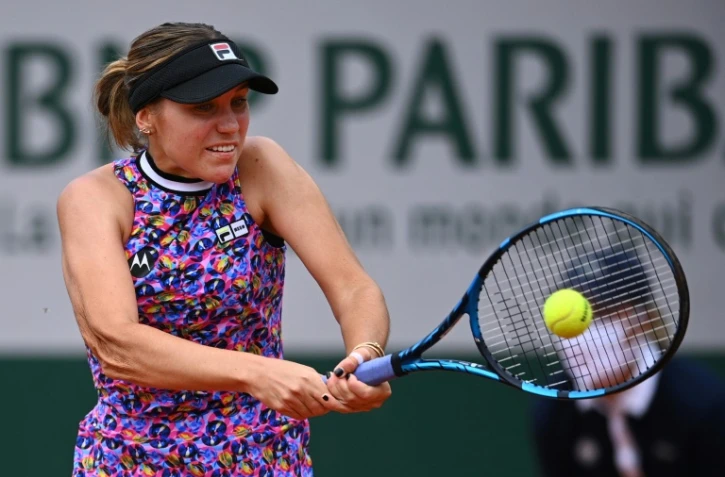 L'Américaine Sofia Kenin éliminée par la Grecque Maria Sakkari, en 8 e à Roland-Garros, le 7 juin 2021