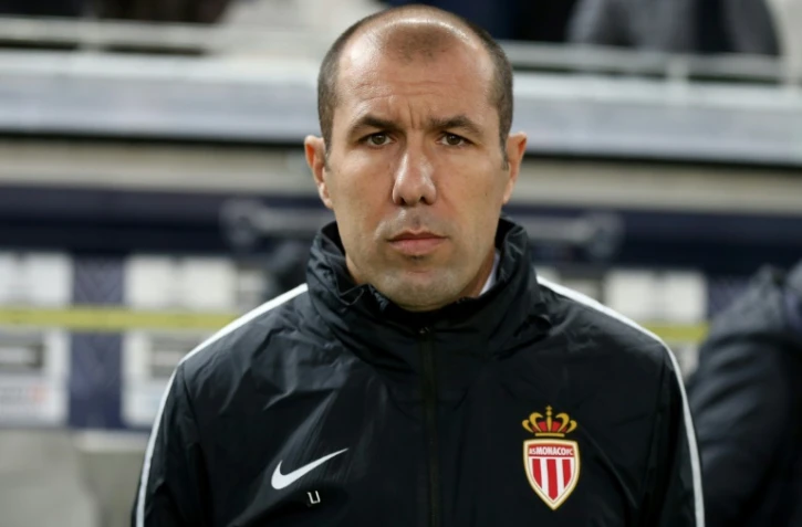 L'entraîneur de Monaco Leonardo Jardim avant le coup d'envoi du match face à Bordeaux au Matmut Atlantique, le 10 décembre 2016