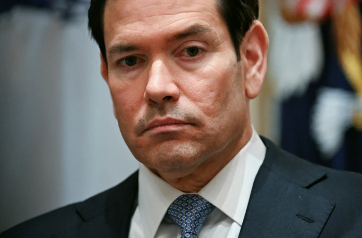 Le secrétaire d'Etat américain Marco Rubio à la Maison blanche à Washington, le 26 mars 2026