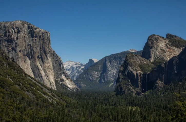 Le parc national Yosemite, le 8 juillet 2020 en Californie