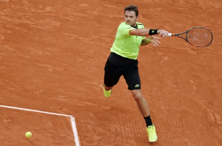 Le Suisse Stanislas Wawrinka face à l'Espagnol Albert Ramos, le 1er juin 2016 à Roland-Garros
