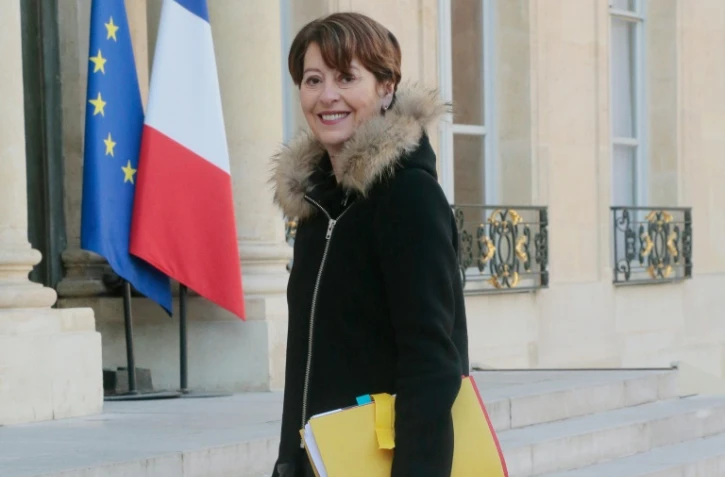 Adeline Hazan le 5 mars 2015 à l'Elysée à Paris
