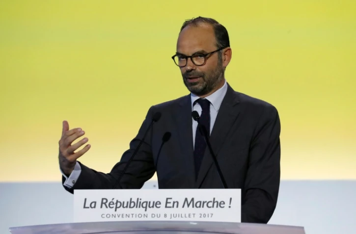 Le Premier ministre français Edouard Philippe à Paris, le 8 juillet 2017