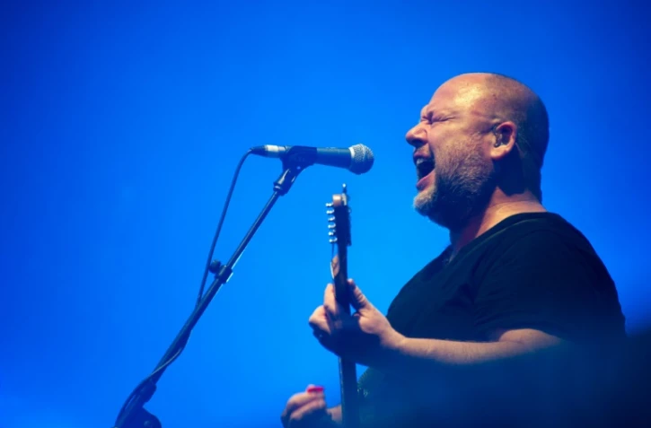 Le chanteur américain Frank Black, leader des Pixies, le 4 juillet 2014 au Eurockéennes de Belfort